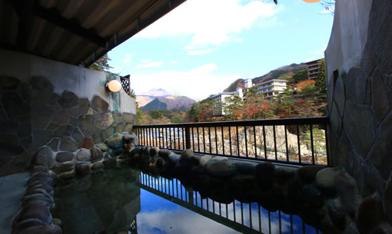 男性用露天風呂